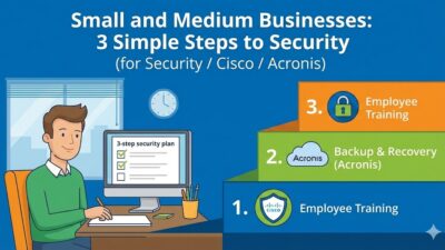 中小企業が今すぐ始められる3ステップのセキュリティ対策